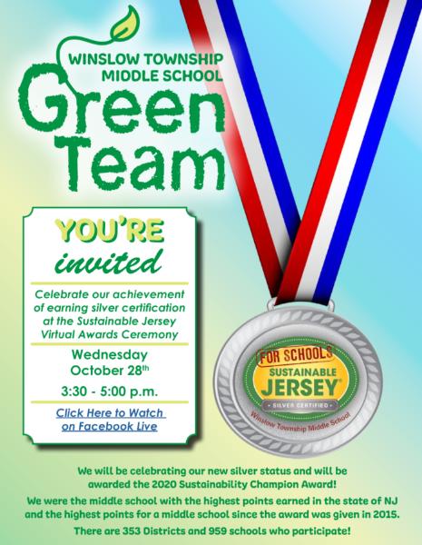 Sustainable Jersey Virtual Awards Ceremony