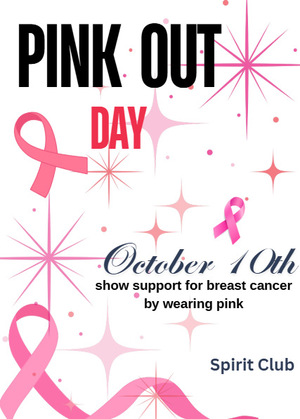 Winslow Pink Out Day (tomorrow 10/10)