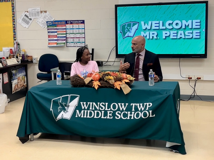 WTMS Journalism Students Interview Interim Superintendent, Mr. Mark Pease