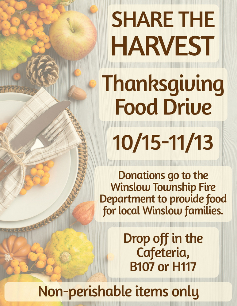 Student Government Food Drive